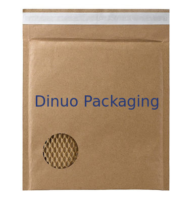 Quantity Per Pack 100 Paper Padded Mailers Water-resistant Exterior Honeycomb Paper Bags Suitable for Durable Packaging