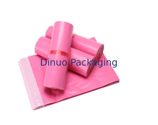 Pink Color Co-ex Bags Mailing Envelopes Water Resistant For Shipping