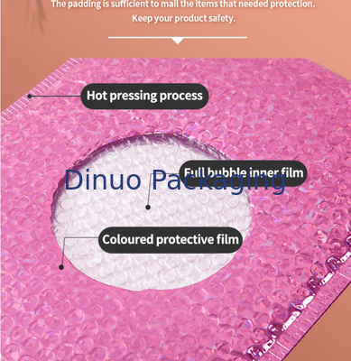 Custom Printed Postage Poly Holographic Bubble Mailers Envelope Shipping Bags