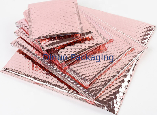 6 x 10 Custom Printed Padded Envelopes Bubble Mailing Bags Glitter Metallic Foil