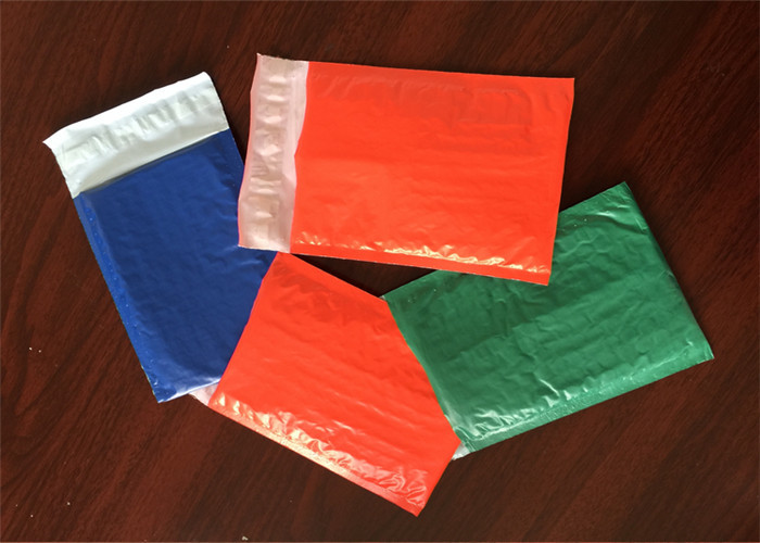 Colored Polyethylene Bubble Mailer Bags , 6"X10" 0 Express Mail Envelope