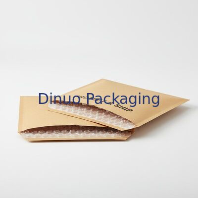 Lightweight Durable Kraft Bubble Mailers with Low Density Polyethylene Inner Materials Providing Protection During Shipment